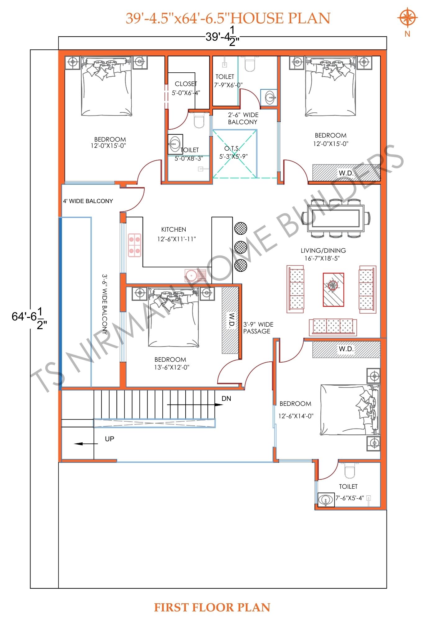 G+4 Residential Building 1